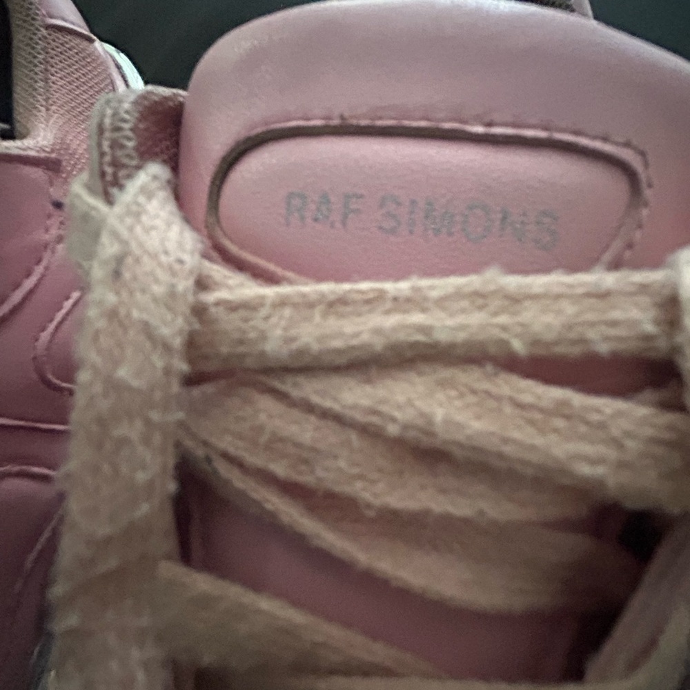Authentic Pink Raf Simons Shoes - Bold Designer Statement - Picture 5 of 6